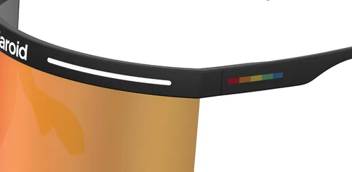 Vista 4 de Polaroid Sunglasses PLD 7038S - Lentes de sol polarizados de forma especial, color negro, rojo dorado, 3.898in, 0.039in, negro rojo dorado, 99mm, 1mm