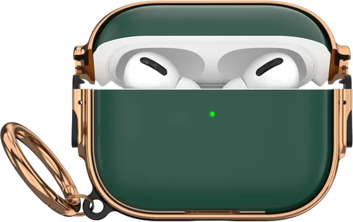 Vista 77 de Maxjoy Funda para AirPods 3 con cerradura, funda protectora rígida de 3ª generación para AirPod de 3ª generación para mujeres y hombres con llavero