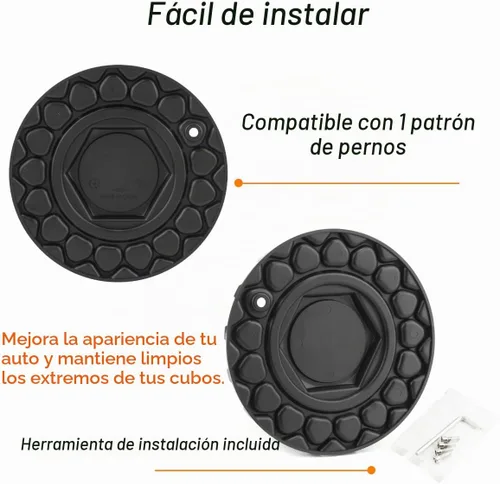 Vista 4 de 168 mm 6.61 pulgadas Tapacubos centrales para ruedas estilo BBS-09.24.004 09.24.028, paquete de 4 cubiertas centrales negras de repuesto