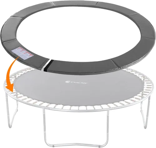 Vista 13 de ExacMe Almohadilla de repuesto para trampolín de 16, 15, 14, 13, 12, 10, 8 pies, cubierta de resorte de seguridad impermeable, almohadilla de marco