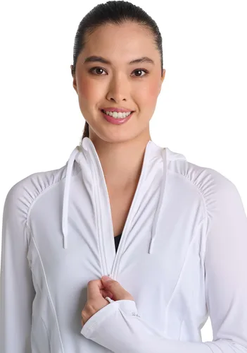 Vista 30 de Coolibar Chaqueta con cremallera completa para mujer - Protección solar UPF 50+ - Astir