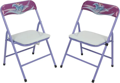 Vista 6 de Disney Frozen Juego de mesa y sillas plegables para niños de 36 meses hasta 7 años, incluye: 1 mesa