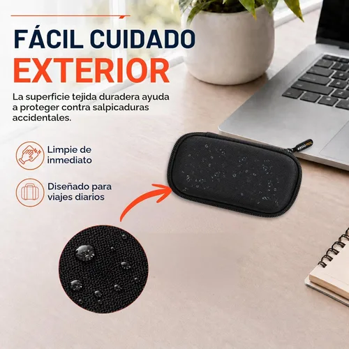 Vista 6 de Funda rígida compatible con SSD portátil SanDisk Extreme - Carcasa externa