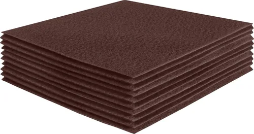 Vista 34 de FabricLA Hojas de fieltro acrílico para manualidades, cuadrados de fieltro precortados suaves de 4 x 4 pulgadas (3.9 in x 3.9 in), utiliza hojas