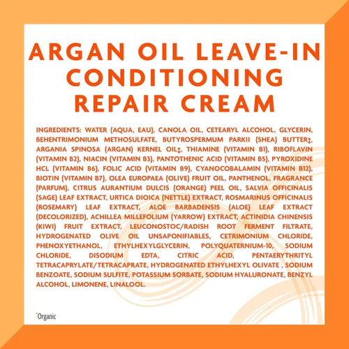 Vista 10 de Aceite de Argán Cantu, acondicionador, reparación, crema, 16 oz