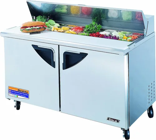 Vista 2 de Turbo Air TST-60SD, unidad de preparación de sándwich/ensalada de 60" de ancho