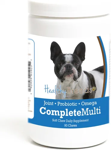 Vista 334 de Healthy Breeds Affenpinscher todo en uno multivitamínico suave masticable 60