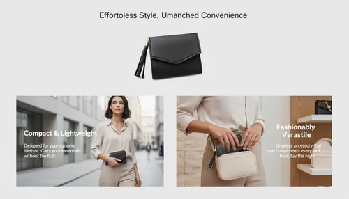 Vista 2 de Cartera con tarjetero RFID para mujer, billetera delgada, plegable, multitarjeta, con cremallera, monedero