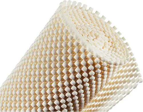 Vista 5 de Forro para Estantes Forro para Cajones Tapete Antideslizante Forros para Estantes 12" X 6.5' Patrón de Cuadrícula PVC No Adhesivo Forro con Agarre