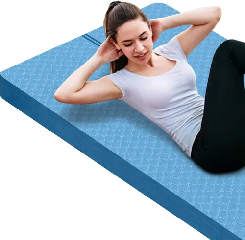 Vista 17 de nuveti Tapete Grande para Ejercicios - Tapete de Yoga de 15mm/20mm/30mm de Grosor Tapete de Ejercicios para Fitness, Yoga, Pilates, Estiramientos