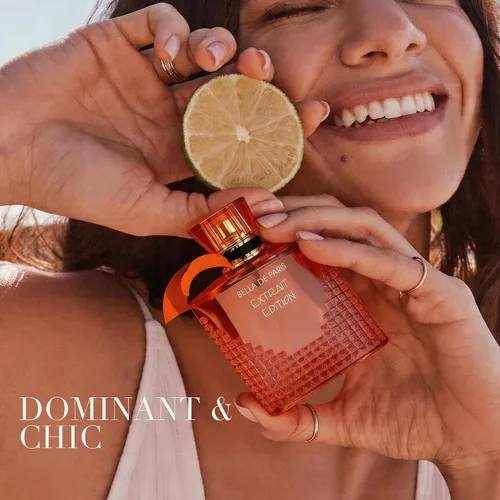 Vista 6 de AFLUXE Paris EXT - Perfume para mujer, 3.4 onzas líquidas, Eau De Parfum, elegante aroma Oud, rosa e iris, fragancia floral amaderada intensa