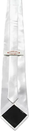 Vista 36 de Soophen corbata para hombre 3.75 pulgadas de color sólido