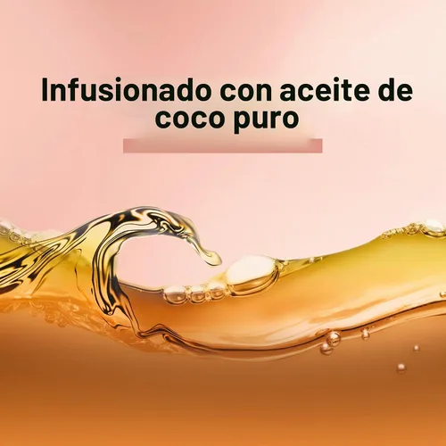 Vista 7 de Suave Acondicionador reparador de daños con aceite de coco, para cabello normal, seco y dañado, con infusión de aceite de coco puro, 28 onzas