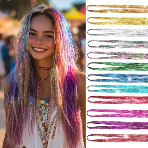 Vista 21 de Extensiones de cabello humano real con broches, 4.23 oz, 7 unidades, extensiones de cabello humano real con clip, de 14 pulgadas, rubio ceniza a
