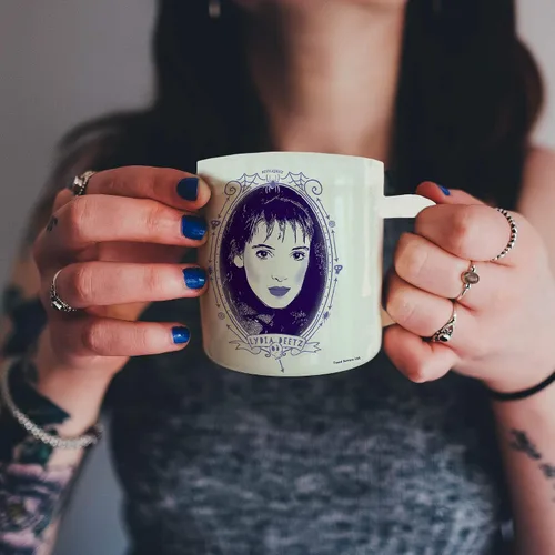 Vista 25 de Trend Setters Friends the Television Show – 25 años – Mercancía oficial – Taza de café o té de cerámica blanca de 11 onzas – perfecta para regalar