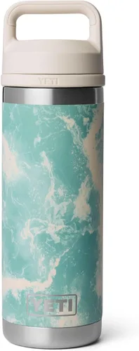 Vista 28 de YETI Rambler Botella de 18 oz, aislada al vacío, de acero inoxidable con tapa Chug, negro