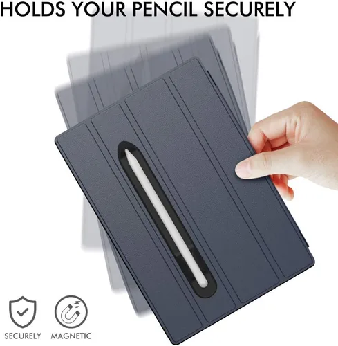 Vista 5 de AHASTYLE Soporte extraíble para iPencil [accesorio magnético] Fuerte adhesivo adhesivo de silicona para Apple Pencil de 1ª y 2ª generación (negro)
