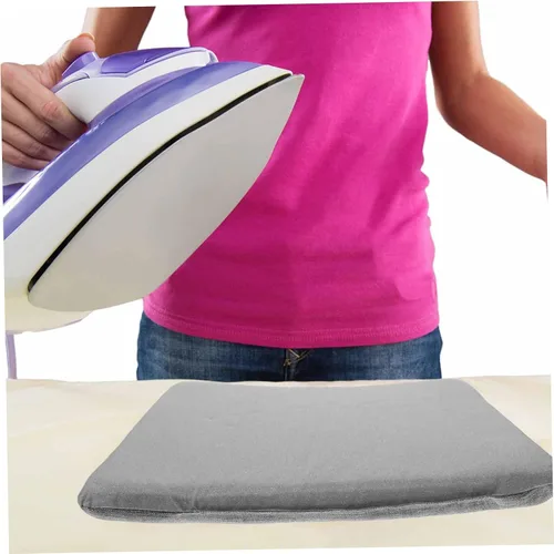 Vista 7 de Tabla de planchar de tela de malla protectora para planchar, aislada, resistente al calor, tamaño grande, lavable y plegable