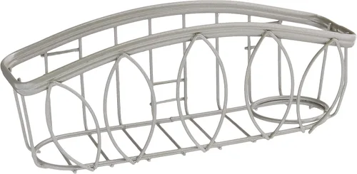 Vista 10 de Spectrum Soporte de esponja de hojas para cepillo y esponja con ventosa, organizador de fregadero de cocina, organizador decorativo de alambre
