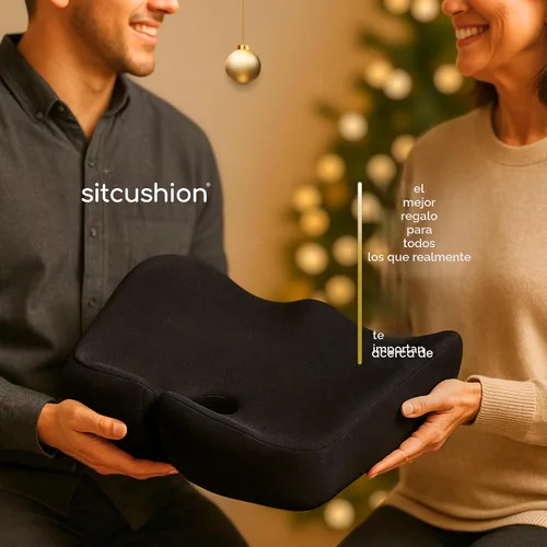 Vista 8 de Cojín de asiento de alivio de presión para dolor de coxis, ciática y almohada de coxis Extra Large Office Chair Cushion for Healthy Sitting