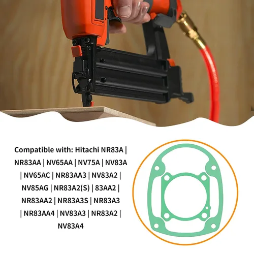 Vista 2 de 877-325 877-334 Reemplazo de junta de repuesto para clavadoras Hitachi Framing NR83A NR3A2 NR83A2S 8PCS