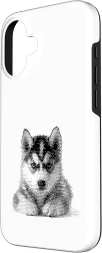 Vista 2 de Cute Siberian Husky for Dog Mom and Paw Parents Case for iPhone 16