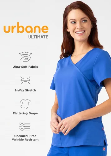 Vista 5 de Urbane Ultimate 9300 - Pantalones cargo elásticos de 3 bolsillos para mujer