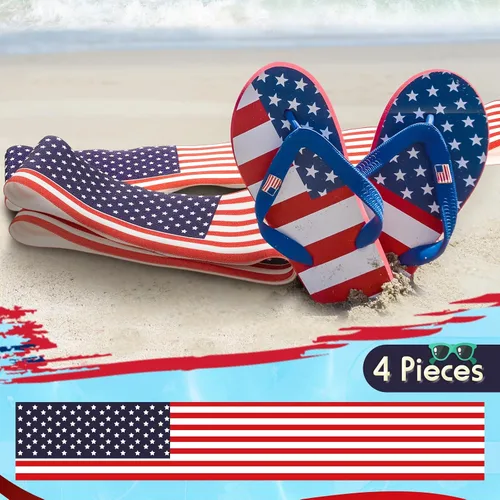Vista 7 de Boao 4 paquetes de bandas de toalla para silla de playa, esenciales para piscina y crucero, elásticas y resistentes al viento, clips para toallas
