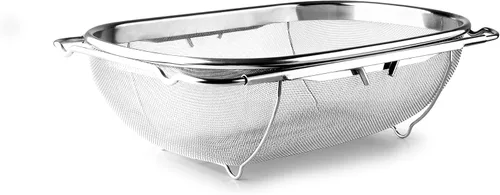 Vista 2 de IBILI 703834 - Escurridor extensible de malla 34-50X24, madera