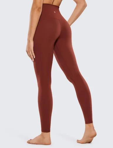 Vista 2 de CRZ YOGA Super High Waisted Butterluxe Workout Leggings 28'' -Over Belly Buttery Soft Full Length Yoga Pants for Women