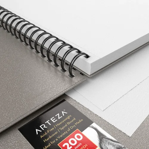 Vista 2 de Arteza - Cuaderno para bocetos, tapa dura
