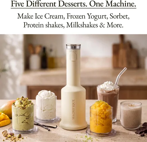 Vista 4 de Máquina para hacer helados con tazas de 3* 3/4 pintas, programa de 5 Avena