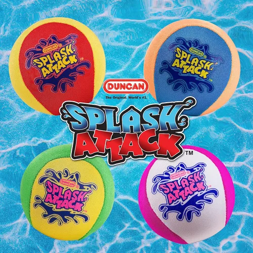 Vista 2 de Duncan Toys Splash Attack XL - Pelota de salto de agua, colores variados