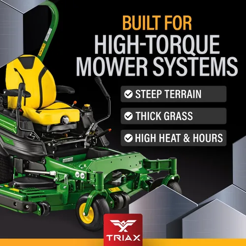 Vista 6 de TRIAX Trans Zero 20W-50 Aceite de transmisión hidrostático totalmente sintético para cortacésped de giro cero (1 galón)