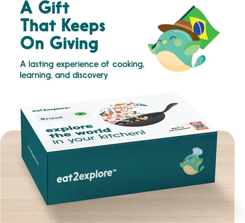 Vista 5 de eat2explore Kits de cocina para niños de 15 piezas - Juegos de cocina interactivos y educativos para niños reales para edades de 5 años en adelante