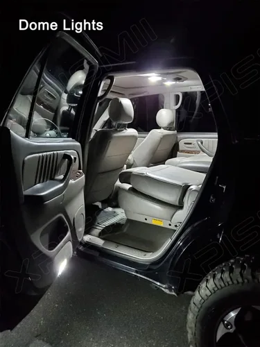 Vista 6 de Xpismii Kit de 18 Piezas de Luces LED Interiores Blancas de 6000K Expedition de Repuesto para Ford Expedition 2007 2008 2009 2010 2011 2012 2013