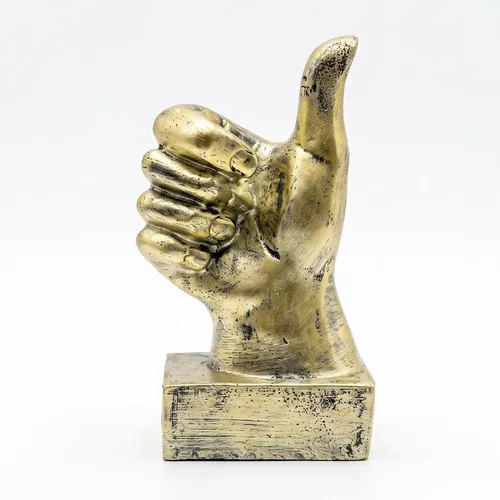Vista 11 de Nice purchase Estatuas de escritorio con gestos de mano, escultura de dedos, decoración creativa para el hogar, sala de estar, estante