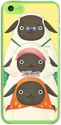 Vista 22 de Yanan Machiko Series Machiko Family Pink (Clear) / for iPhone SE/5s/docomo