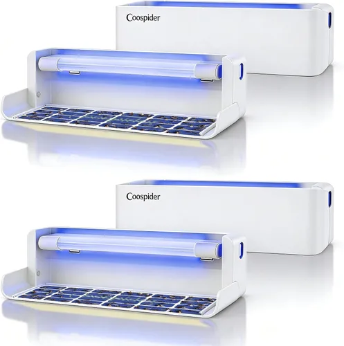 Vista 12 de Trampa de luz UV para moscas de frutas, para interiores, para restaurantes