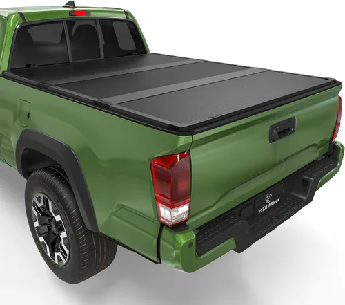 Vista 13 de YITAMOTOR - Cubierta suave enrollable para plataforma de camioneta, Tonneau, compatible con Toyota Tacoma 2016-2023 (Excl. Edición Trail)
