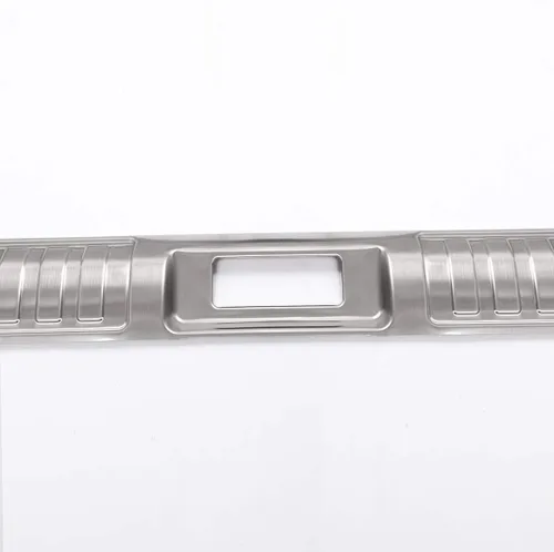 Vista 8 de YIWANG 304 - Protector de parachoques trasero de acero inoxidable para Land Rover Range Rover Sport 2014-2020, Plateado