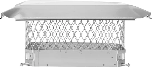 Vista 16 de Draft King CBO913 - Tapón de chimenea de acero galvanizado negro con perno, 9 x 13 pulgadas