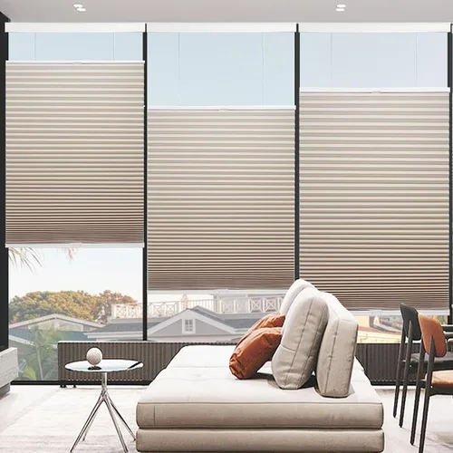 Vista 6 de MYshade Persianas Celulares Personalizadas de Arriba Hacia Abajo y de Abajo Hacia Arriba Opacas Persiana de Ventana Sin Cordón Persianas y Cortinas
