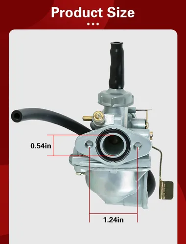 Vista 7 de Repuesto de carburador CRF50 para Honda Crf50 Xr50 Z50 Crf Xr 50 Z50R 2004-2009 Stock Carb