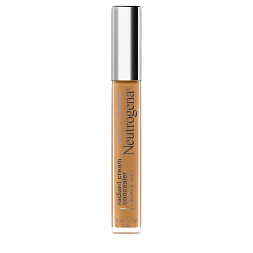 Vista 27 de Neutrogena Corrector de crema iluminadora radiante de piel saludable con péptidos y vitamina E antioxidante, crema correctora perfeccionadora