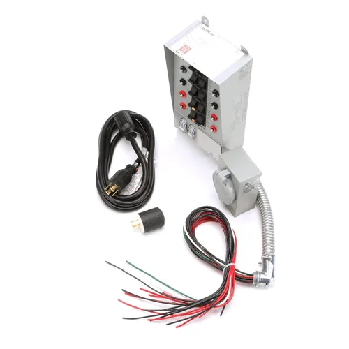 Vista 4 de Kit de interruptores de transferencia para generadores Pro/Tran de hasta 7500 vatios de funcionamiento Reliance Controls Corporation 31410CRK 30 Amp