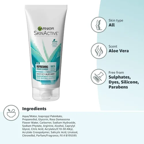 Vista 6 de Garnier SkinActive - Lavado facial con jugo de aloe