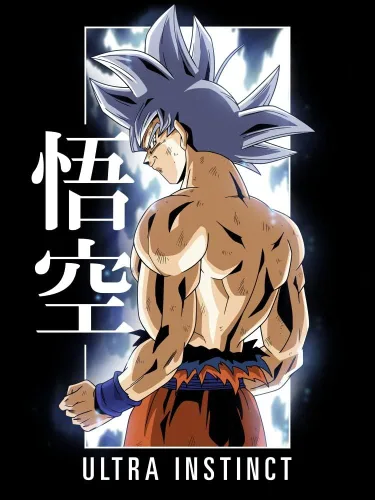 Vista 2 de Dragonball Z Super Ultra Instinct Camiseta de cuello redondo para hombre
