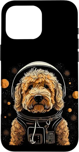 Vista 19 de Outer Space - Carcasa para iPhone 17, diseño de astronauta de la galaxia