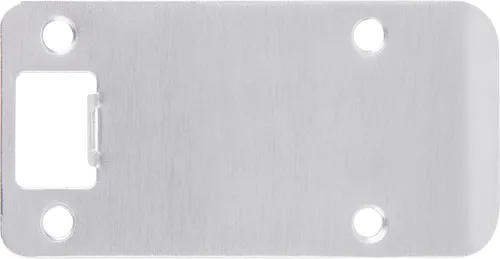 Vista 34 de Placa de impacto de esquina redonda con reborde extendido, 2-1/4" x 1-1/2", (2" de longitud total), latón antiguo de Stone Harbor Hardware